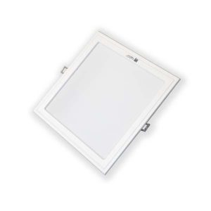 چراغ توکار اپتیلد 30*30 با صفحه سفید ساتن و ماژول برق مستقیم مازی نور (1840-w)