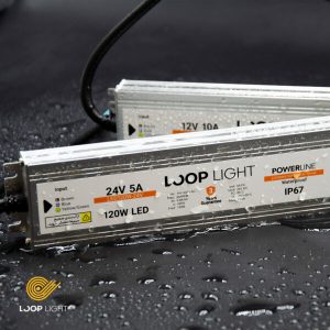 منبع تغذیه ضد آب ۲۴ ولت ۵ آمپر ۱۲۰ وات مدل Waterproof
