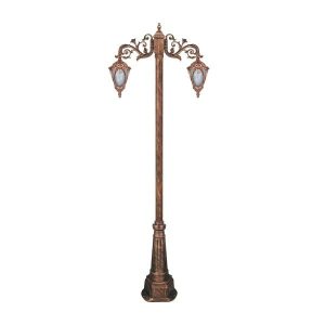 چراغ پارکی دو شاخه مهرگان سرپایین شاخه Z