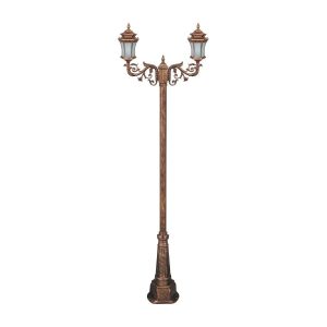 چراغ پارکی دو شاخه معبد رابو کمرباریک سربالا شاخه Z