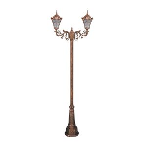چراغ پارکی دو شاخه وستا کوچک سربالا شاخه Z