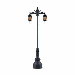 چراغ پارکی دو شاخه معبد سورن کوتاه سرپایین شاخه J