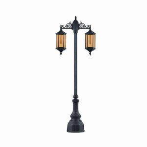 چراغ پارکی دو شاخه پادینا سرپایین شاخه J