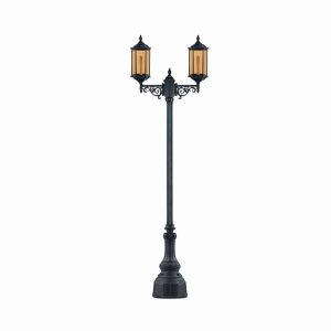 چراغ پارکی دو شاخه پادینا سربالا شاخه J