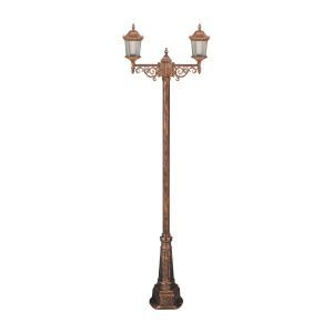 چراغ پارکی دو شاخه رابو سربالا شاخه J