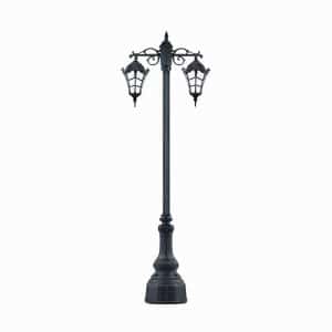 چراغ پارکی دو شاخه وستا کوچک سرپایین شاخه T