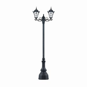 چراغ پارکی دو شاخه وستا کوچک سربالا شاخه T