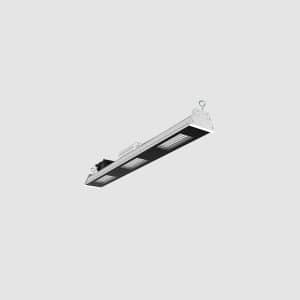 يونيلايت - چراغ LED خطي (IP65) روكار/آويز با توان 100 وات، 16000 لومن دماي رنگ نور 5000 كلوين به طول 90 سانتي متر ، لنز و پخش نور W