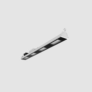 يونيلايت - چراغ LED خطي (IP65) روكار/آويز با توان 150 وات، 24000 لومن دماي رنگ نور 4000 كلوين به طول 115 سانتي متر ، لنز و پخش نور W